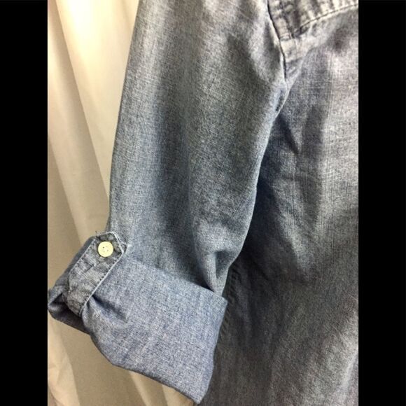 Nice jeans shirt by J. Crew in size small - Picture 3 of 3